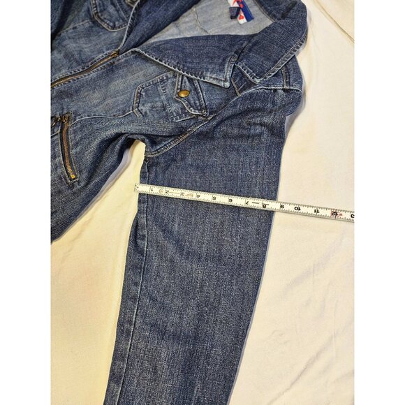 WAK Women's 18/20W Denim Zip Up Jean Jacket - Picture 8 of 8